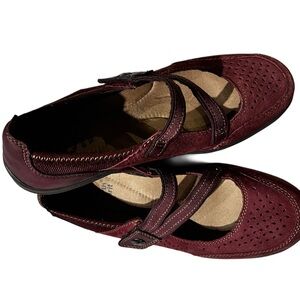 Earth Spirit Burgundy Flats
